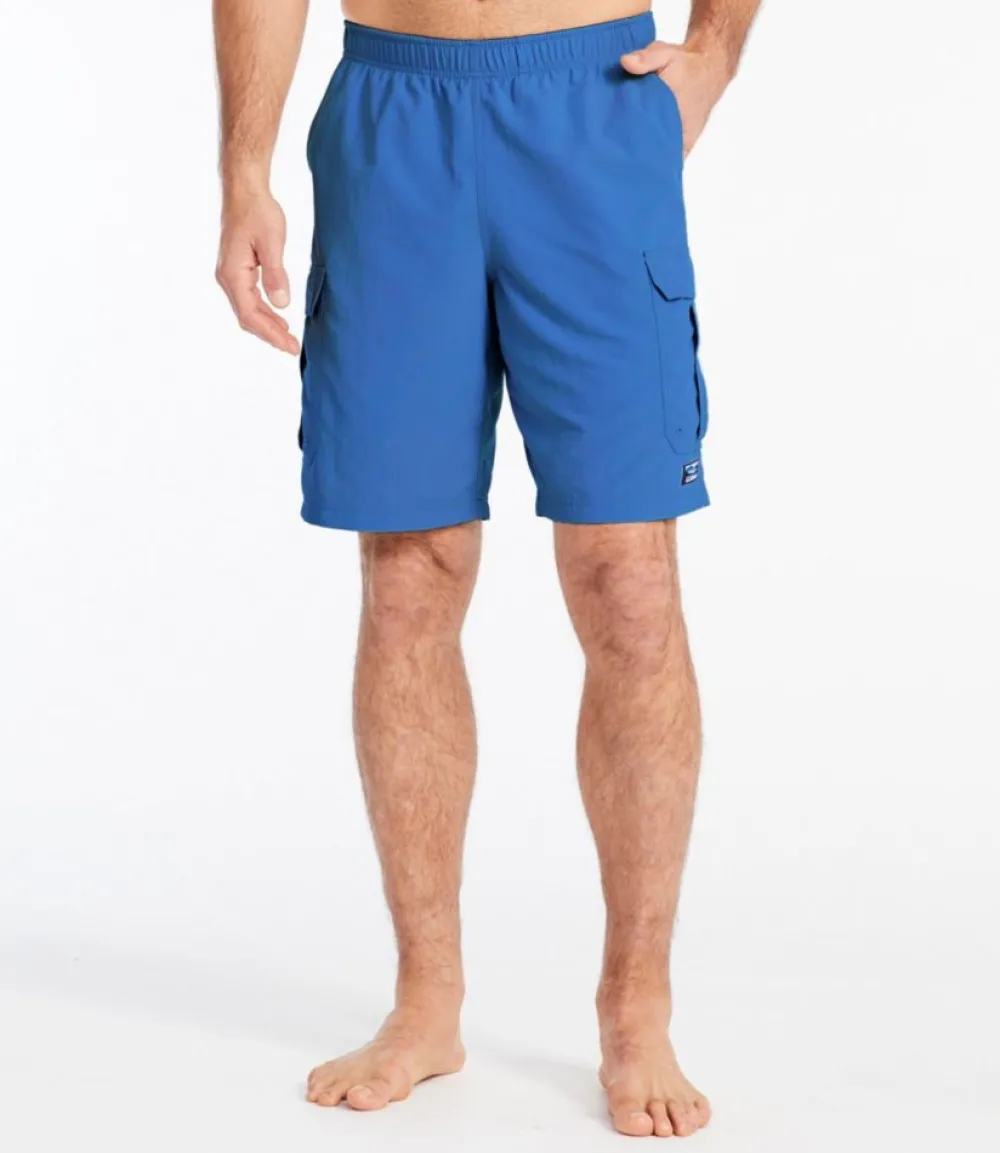 "Men's Classic Supplex Sport Shorts, Cargo, 10""-L.L.Bean Shop