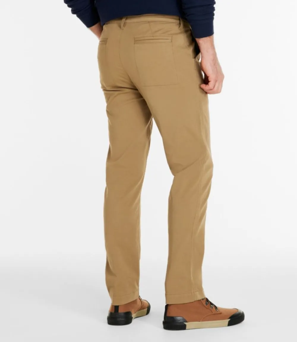 "Men's Comfort Stretch Chino Pants, Slim Fit, Straight Leg"-L.L.Bean Fashion