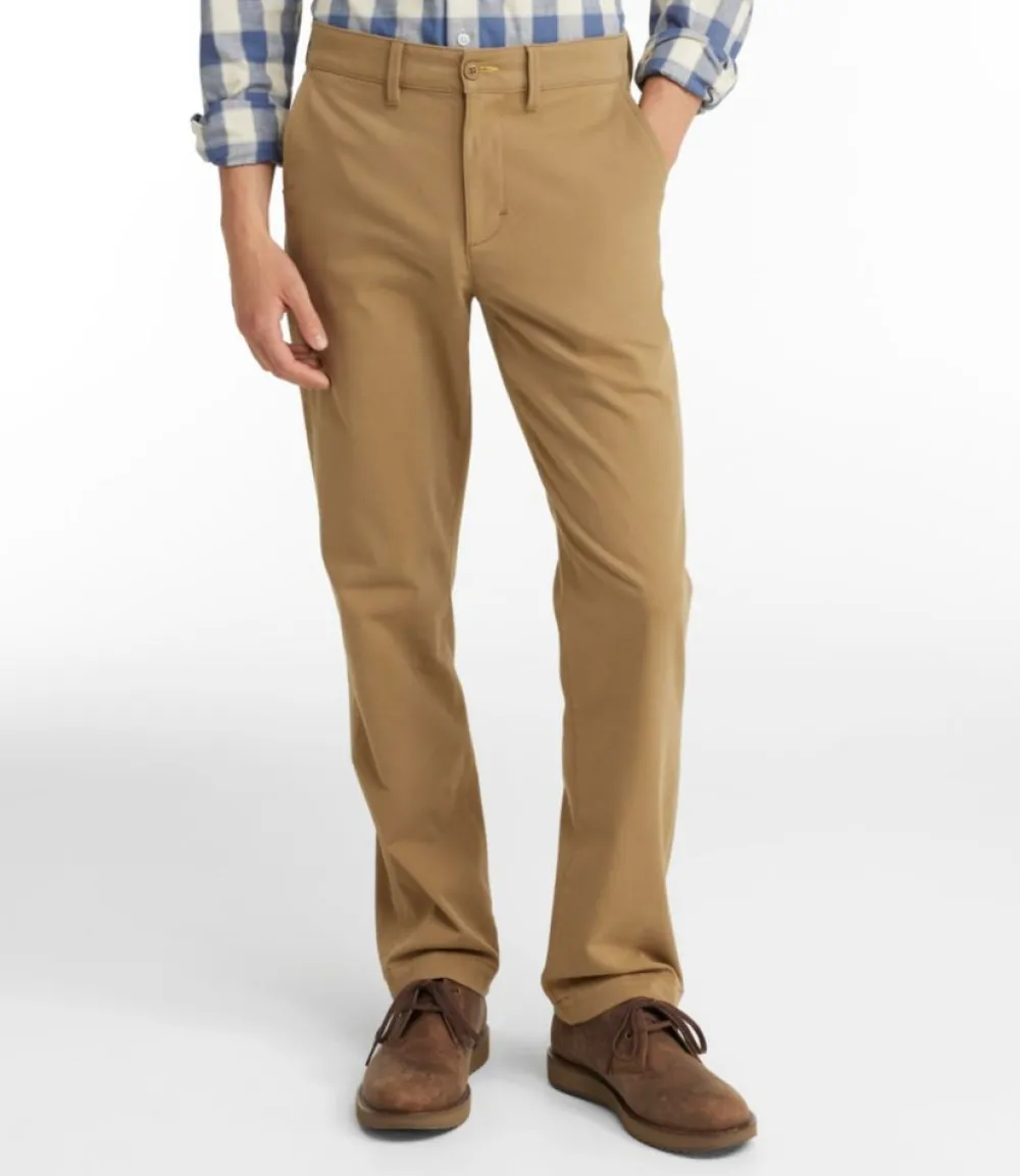 "Men's Comfort Stretch Chino Pants, Standard Fit, Straight Leg"-L.L.Bean Online