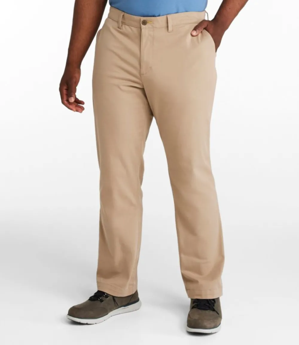 "Men's Comfort Stretch Chino Pants, Standard Fit, Straight Leg"-L.L.Bean Online