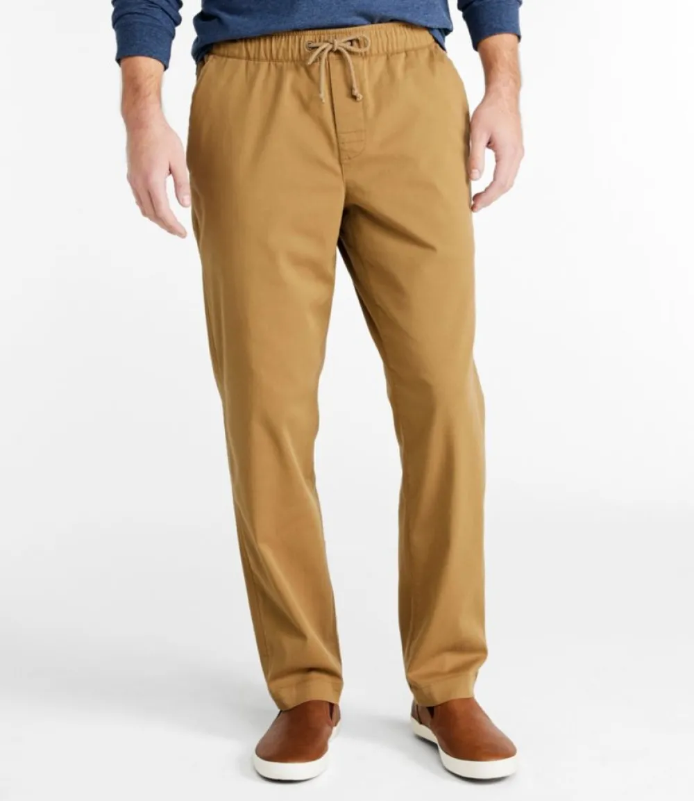 "Men's Comfort Stretch Dock Pants, Classic Fit, Straight Leg"-L.L.Bean Best