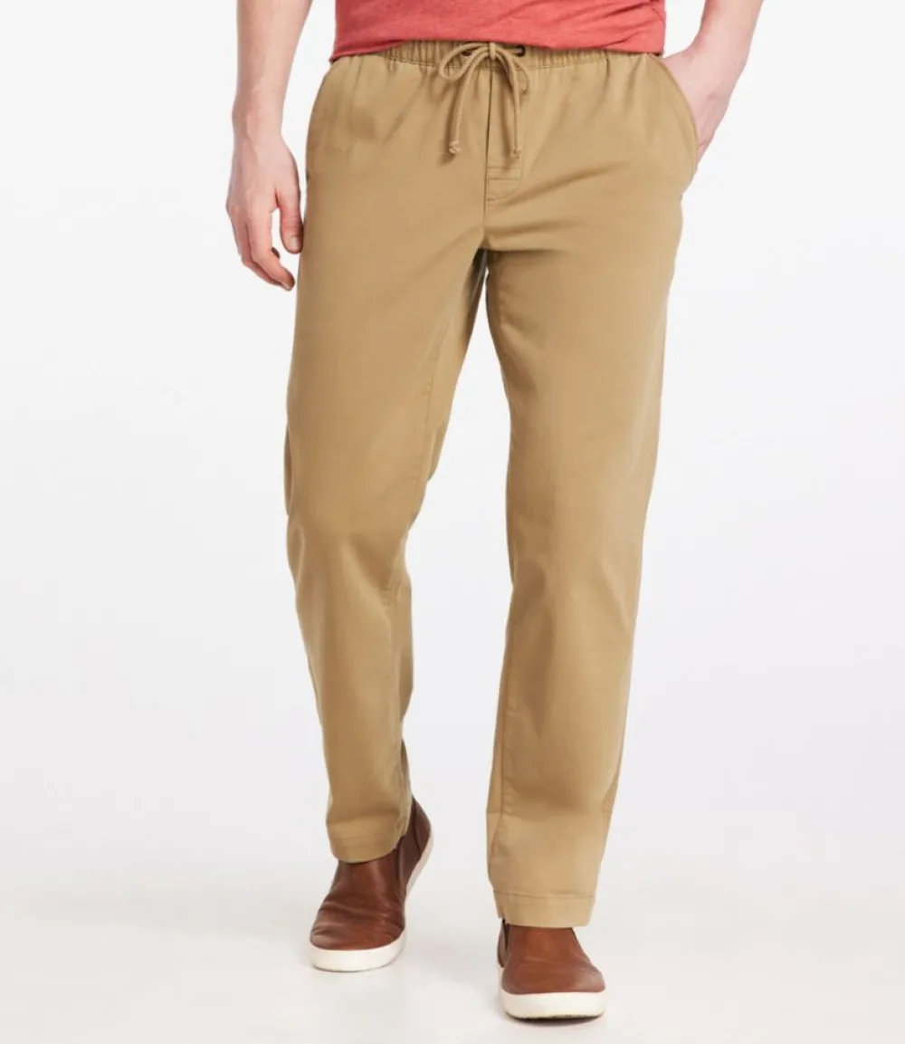"Men's Comfort Stretch Dock Pants, Standard Fit, Straight Leg"-L.L.Bean New