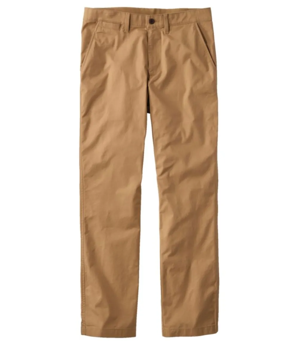 "Men's Comfort Stretch Performance Chinos, Standard Athletic Fit, Straight Leg"-L.L.Bean Best