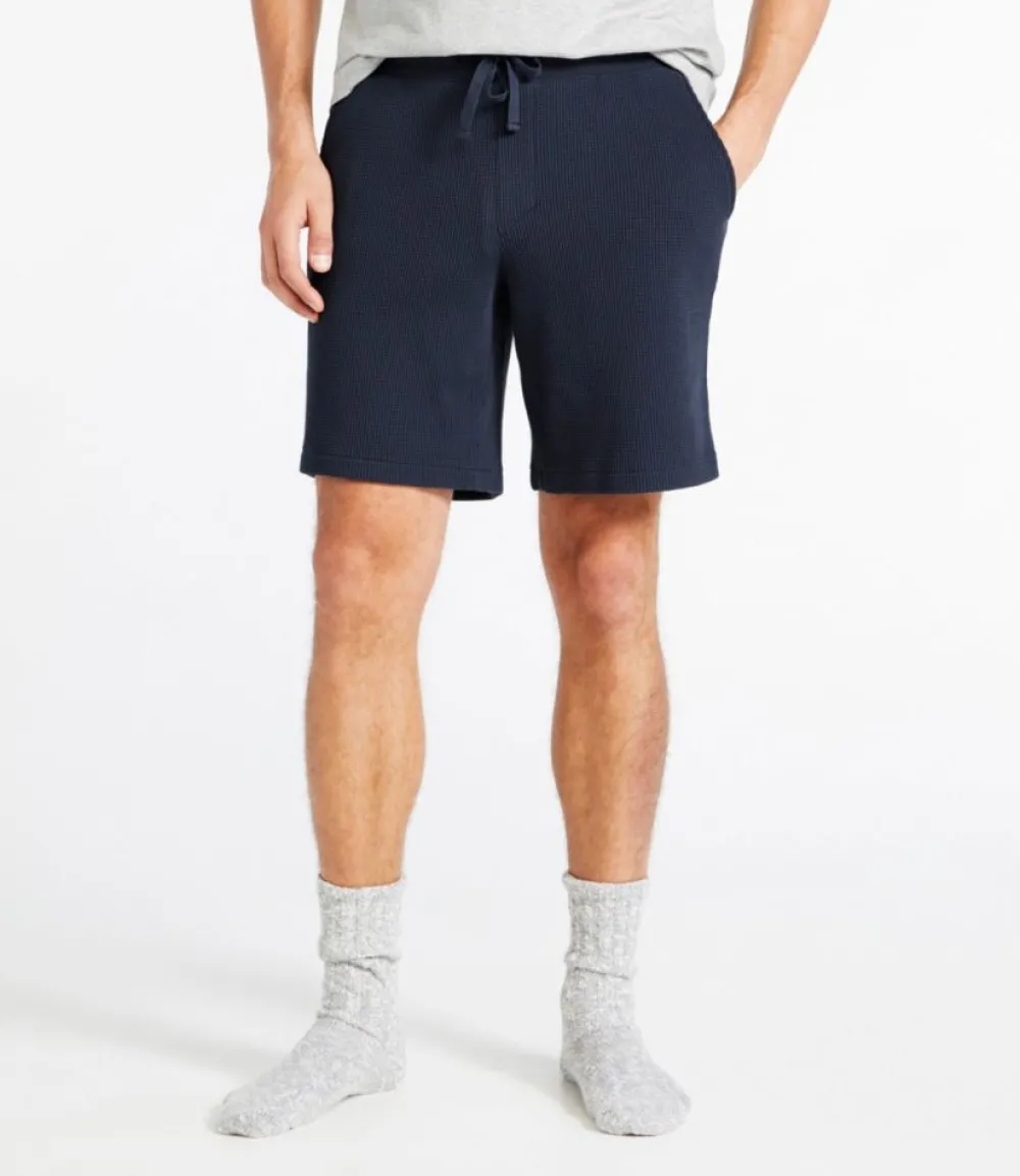 "Men's Comfort Waffle Lounge Shorts"-L.L.Bean Shop