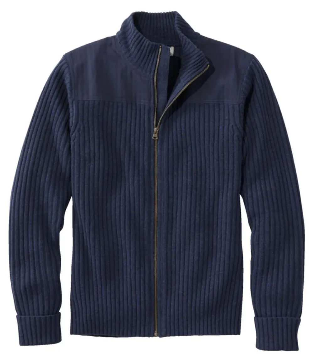 "Men's Commando Sweater, Full-Zip"-L.L.Bean Outlet