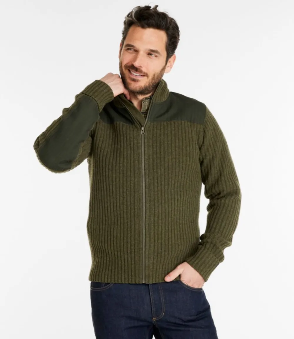 "Men's Commando Sweater, Full-Zip"-L.L.Bean Outlet