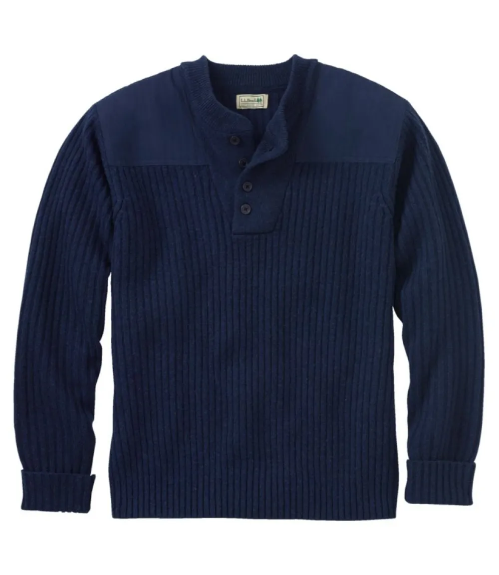 "Men's Commando Sweater, Henley"-L.L.Bean Fashion