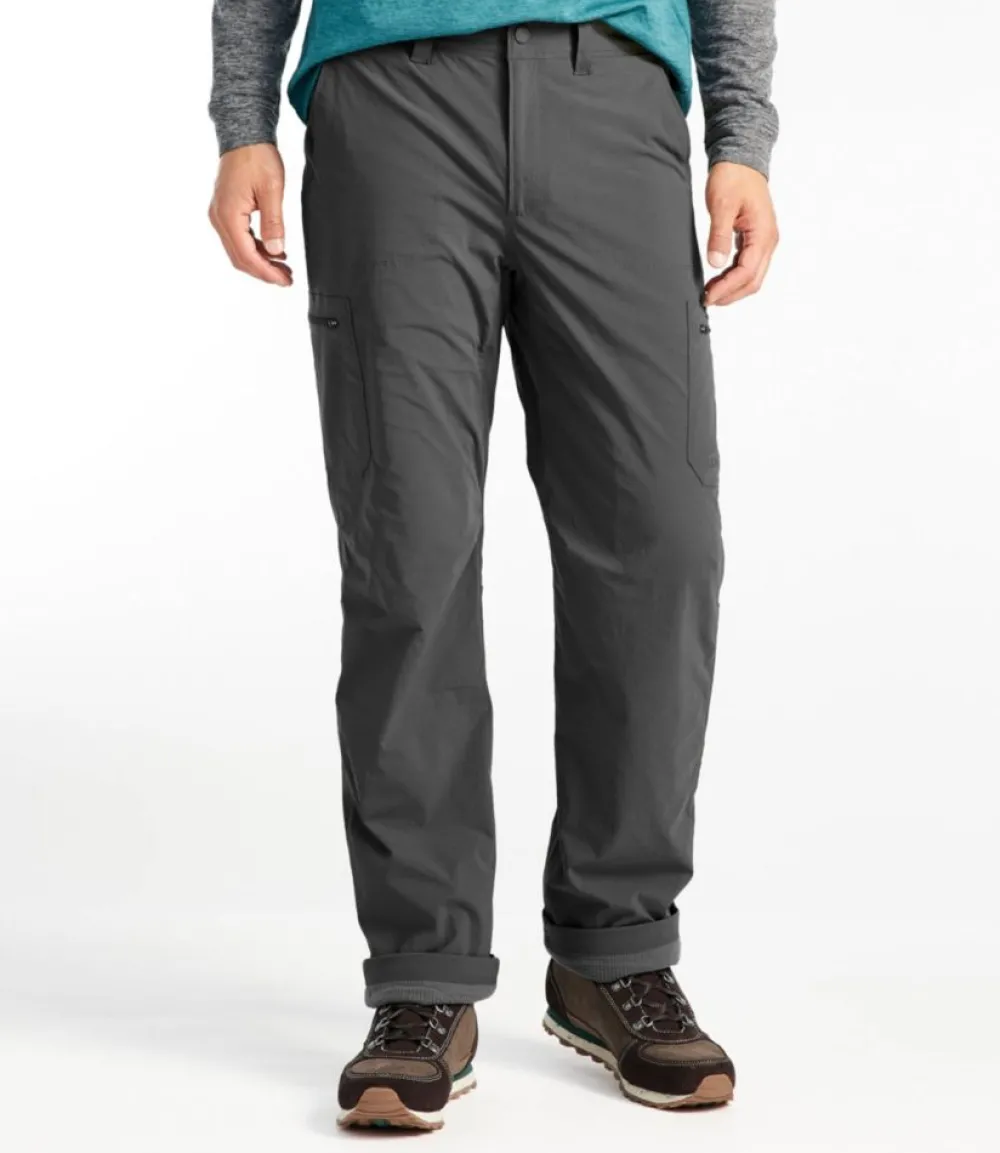 "Men's Cresta Hiking Pants, Standard Fit, Fleece-Lined"-L.L.Bean Flash Sale