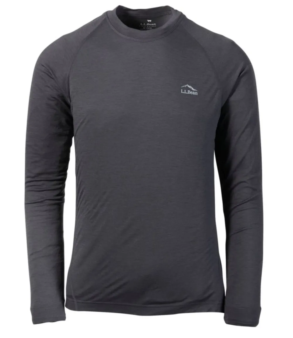 "Men's Cresta Ultralight 150 Crew Top"-L.L.Bean New