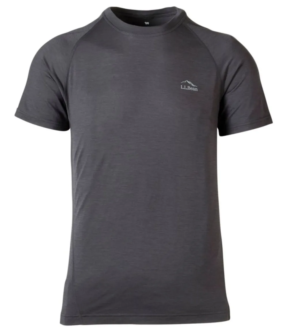 "Men's Cresta Ultralight 150 Crew Top, Short-Sleeve"-L.L.Bean Store