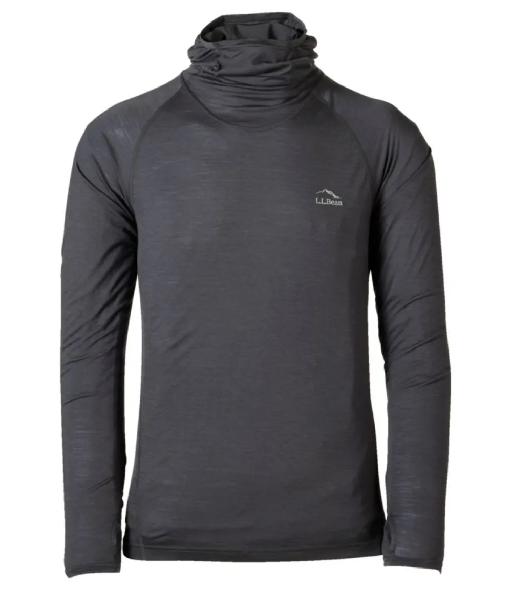 "Men's Cresta Wool Ultralight 150 Base Layer, Hoodie"-L.L.Bean Fashion