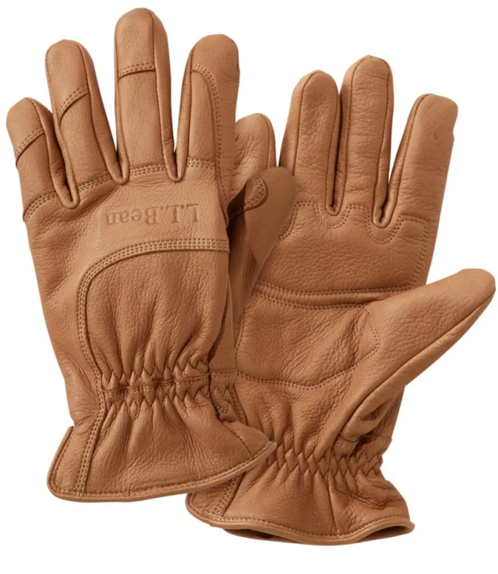 "Men's Deerskin Gloves"-L.L.Bean Shop