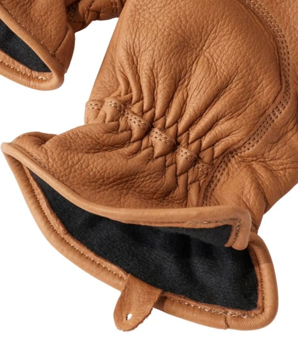 "Men's Deerskin Gloves"-L.L.Bean Shop
