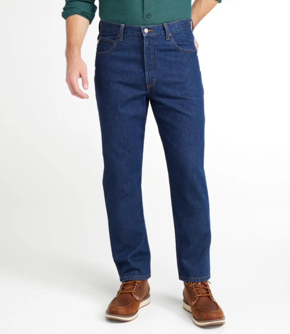 "Men's Double L® Jeans, Natural Fit, Straight Leg"-L.L.Bean Fashion