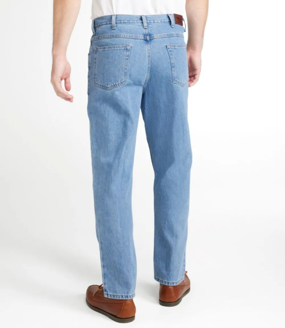 "Men's Double L® Jeans, Natural Fit, Straight Leg"-L.L.Bean Fashion