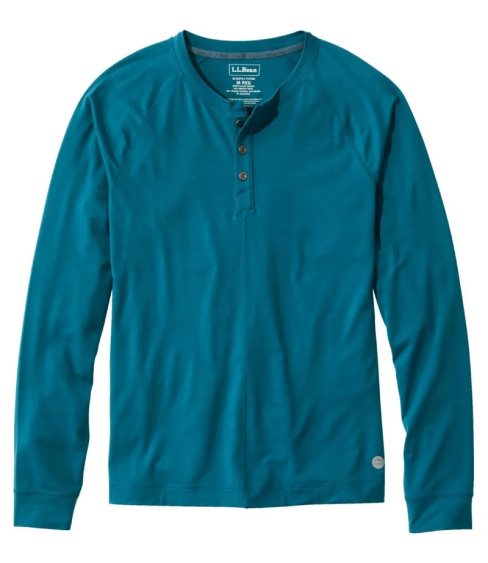 "Men's Encompass Merino Wool-Blend Henley"-L.L.Bean Best