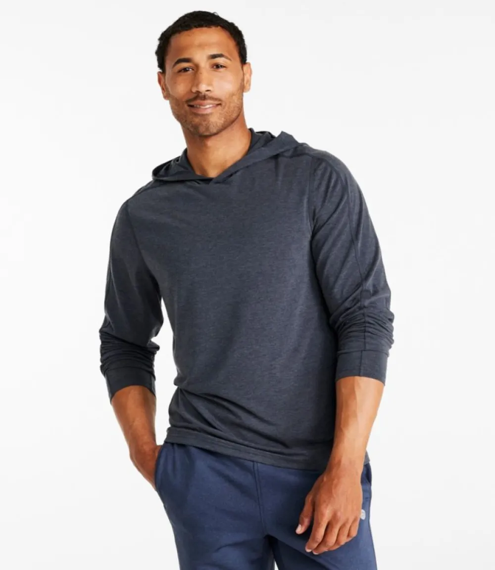 "Men's Everyday SunSmart® Tee, Long-Sleeve Hoodie"-L.L.Bean Flash Sale