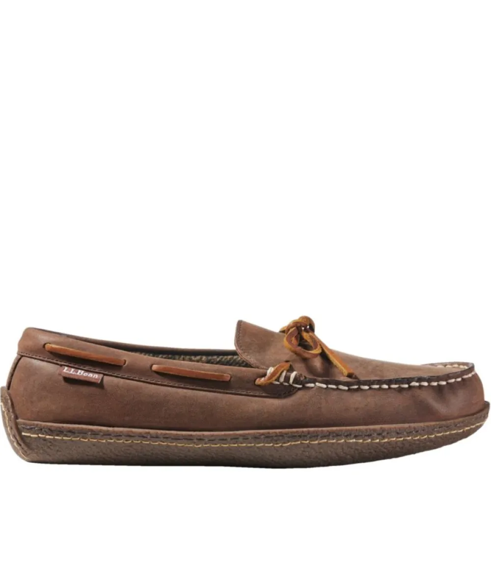 "Men's Handsewn Slippers, Flannel-Lined"-L.L.Bean Sale