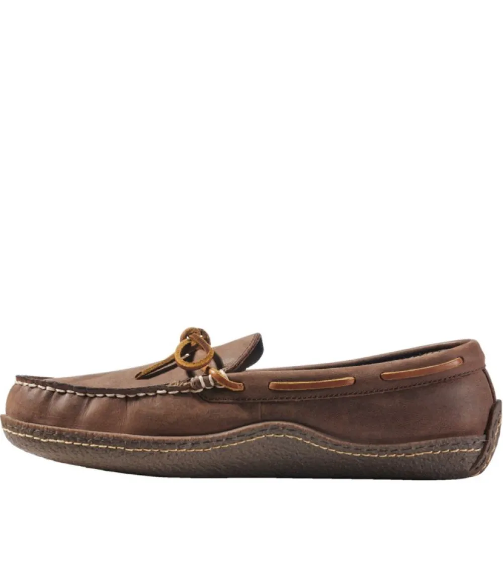 "Men's Handsewn Slippers, Flannel-Lined"-L.L.Bean Sale
