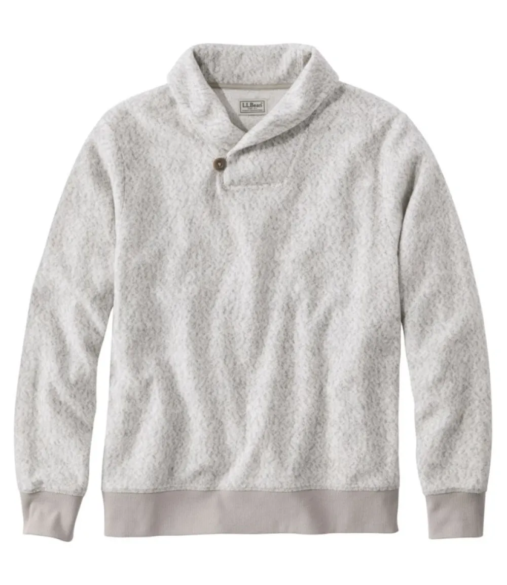 "Men's Heritage Marled Fleece Pullover Sweater"-L.L.Bean Clearance
