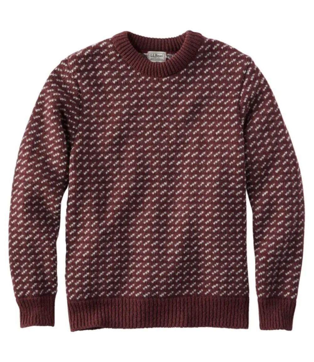 "Men's Heritage Sweater, Norwegian Crewneck"-L.L.Bean Discount