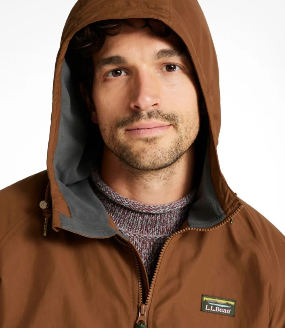 "Men's Insulated 3-Season Bomber Hooded Jacket, Colorblock"-L.L.Bean Best Sale