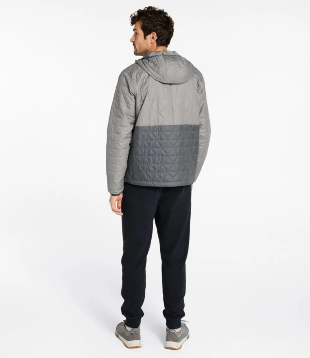 "Men's Katahdin Insulated Hoodie, Colorblock"-L.L.Bean Sale