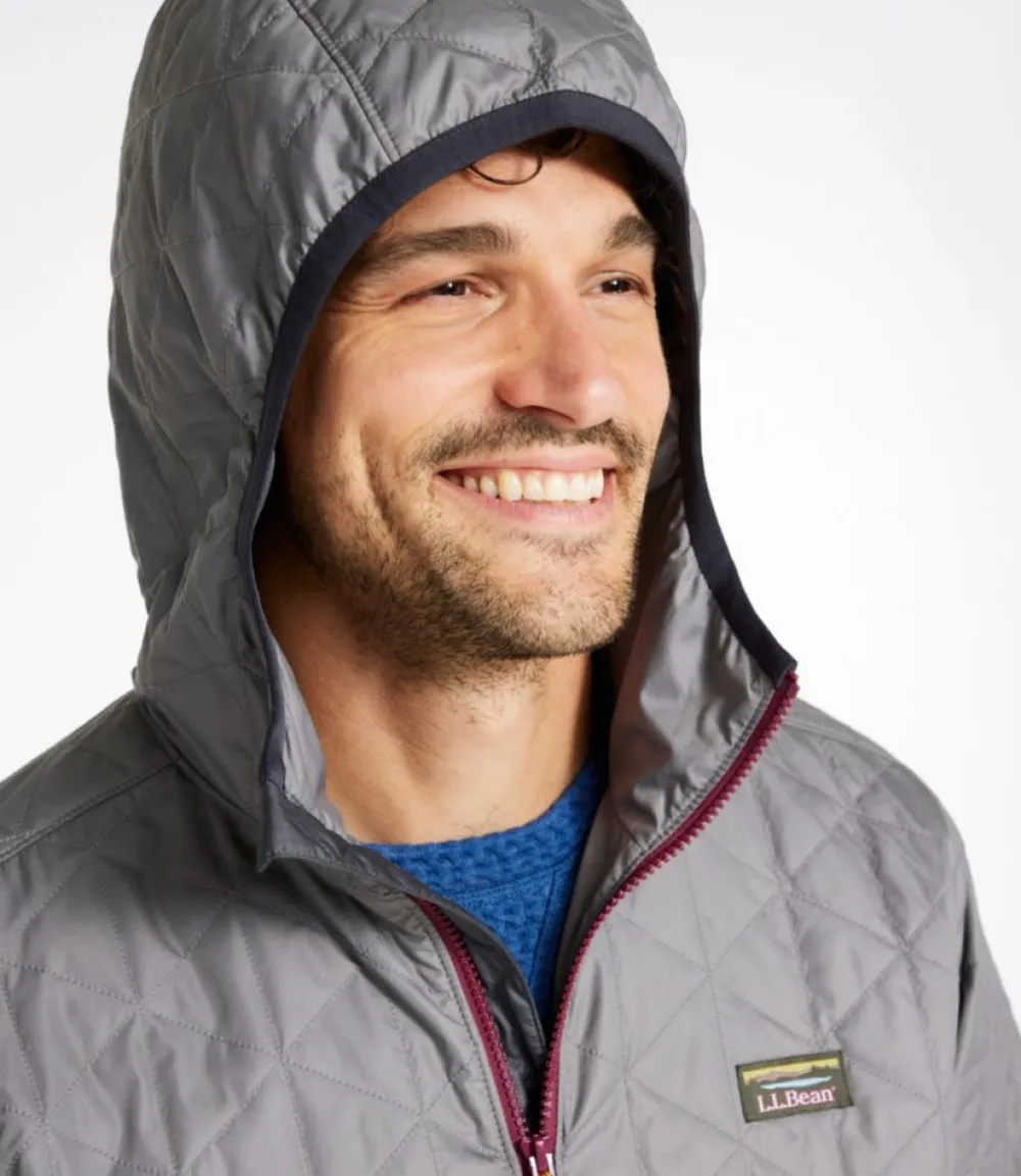 "Men's Katahdin Insulated Hoodie, Colorblock"-L.L.Bean Sale