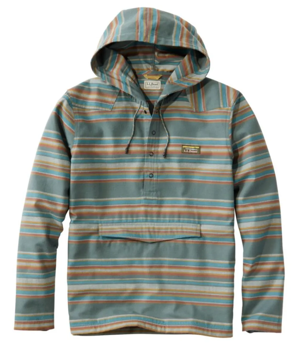 "Men's Katahdin Performance Flannel Anorak"-L.L.Bean Best
