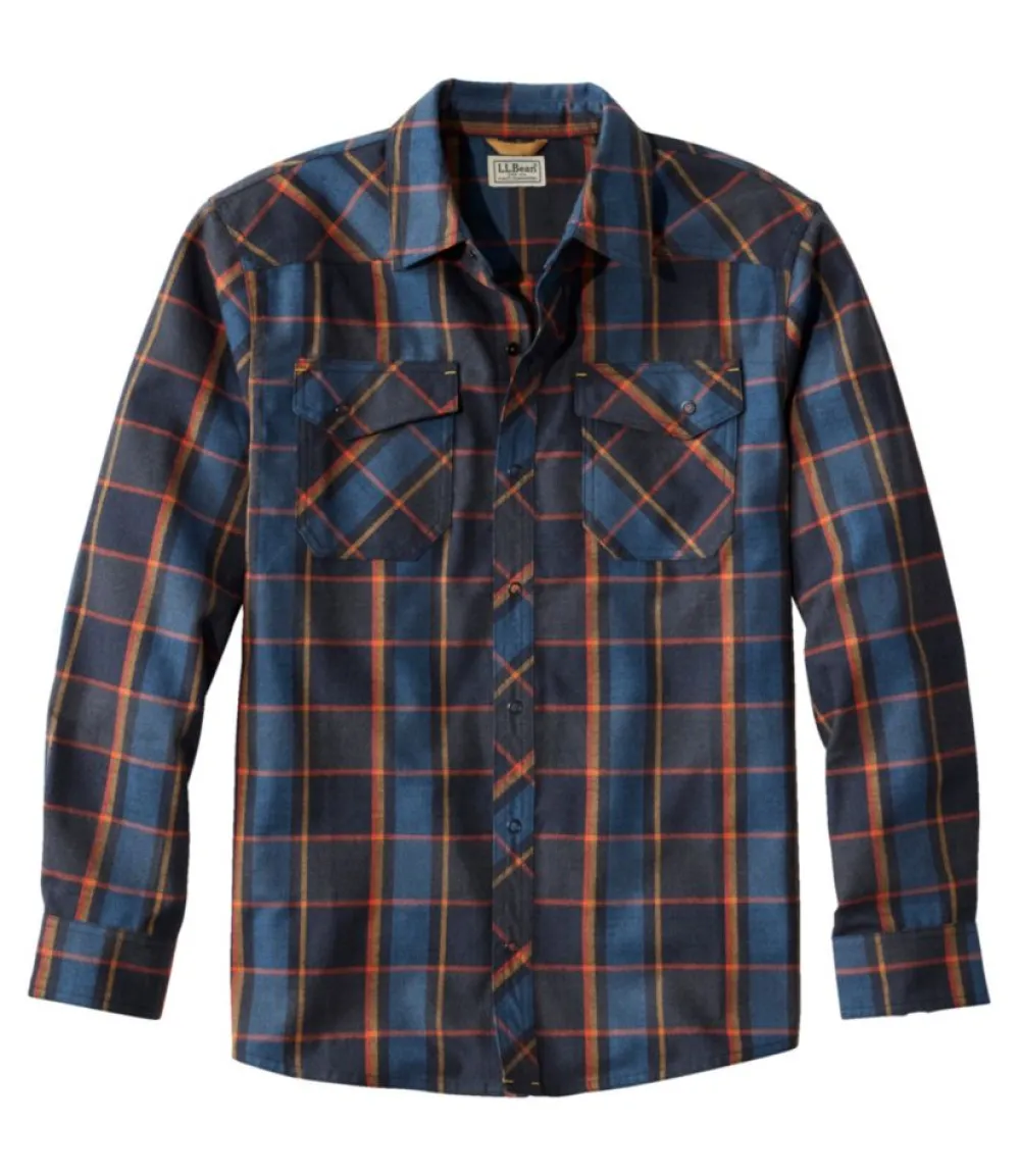 "Men's Katahdin Performance Flannel Shirt, Traditional Fit"-L.L.Bean Discount