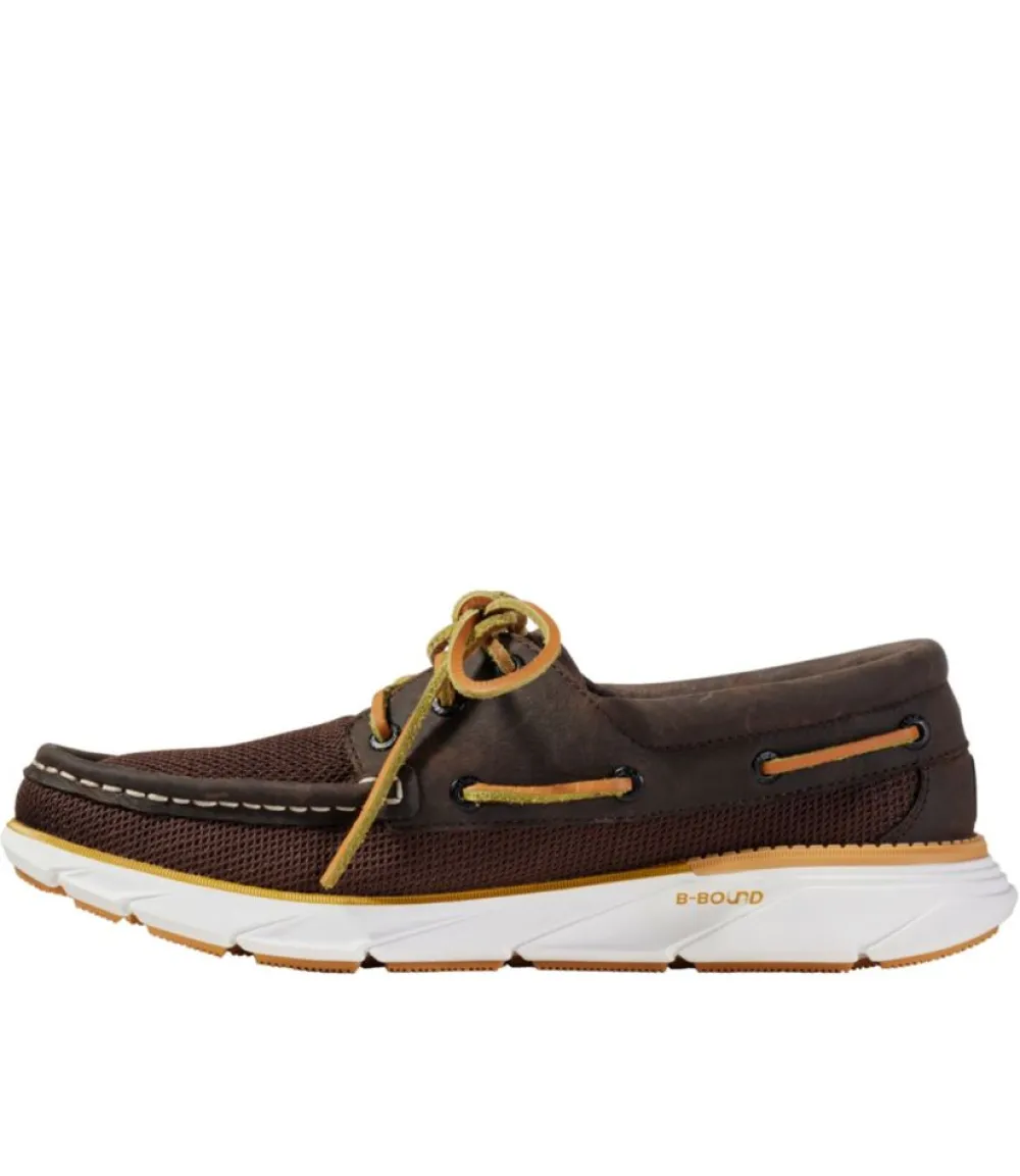 "Men's Kennebec Boat Shoes, 3-Eye"-L.L.Bean Shop