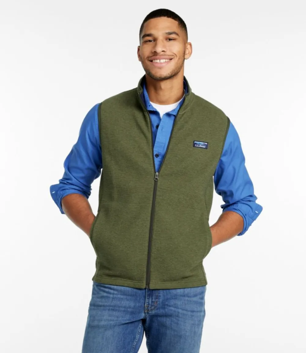 "Men's Lakewashed Double-Knit Vest"-L.L.Bean Best