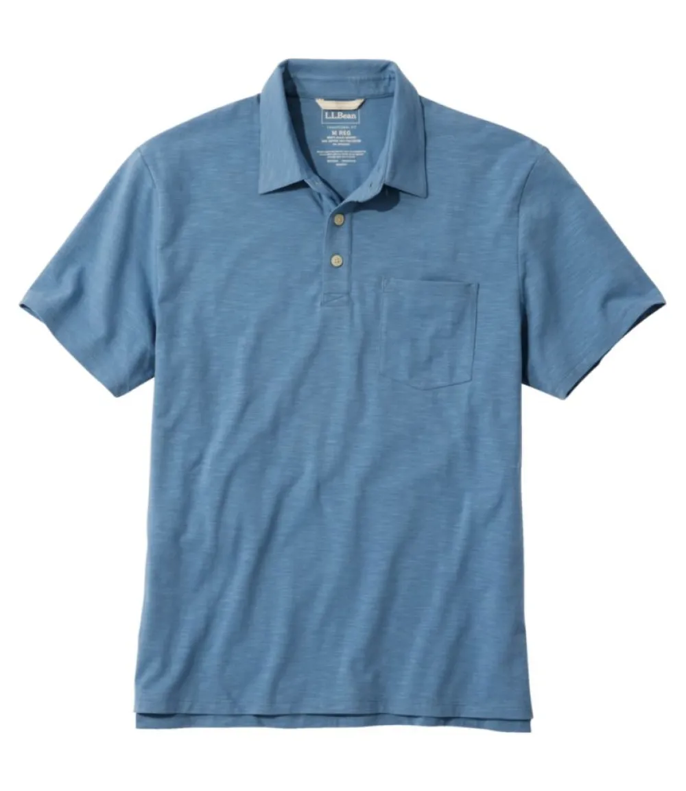 "Men's Lakewashed Performance Polo, Short-Sleeve"-L.L.Bean Hot