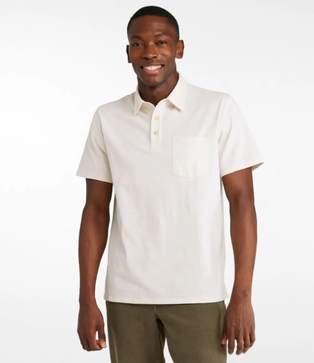 "Men's Lakewashed Performance Polo, Short-Sleeve"-L.L.Bean Hot