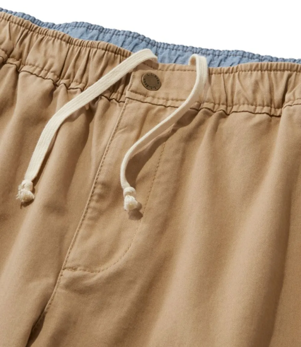 "Men's Lakewashed® Stretch Khakis, Comfort Waist, Standard Fit, Straight Leg"-L.L.Bean New