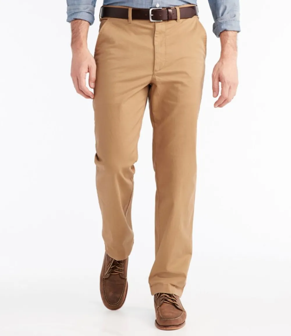 "Men's Lakewashed® Stretch Khakis, Natural Fit, Straight Leg"-L.L.Bean Cheap