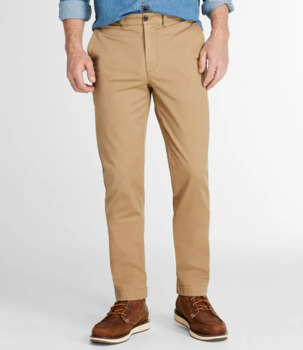 "Men's Lakewashed® Stretch Khakis, Slim Fit, Straight Leg"-L.L.Bean Cheap