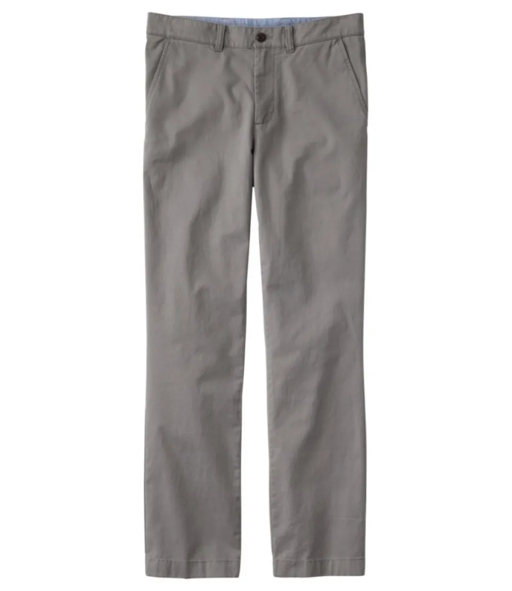"Men's Lakewashed® Stretch Khakis, Standard Fit, Straight Leg"-L.L.Bean Sale