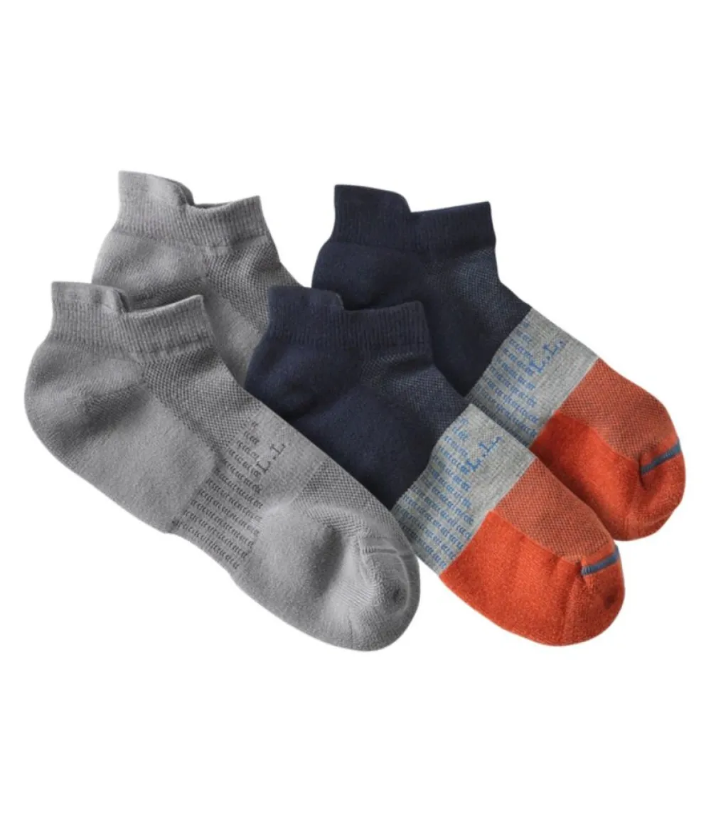 "Men's Athletic Socks, Two-Pack"-L.L.Bean Outlet