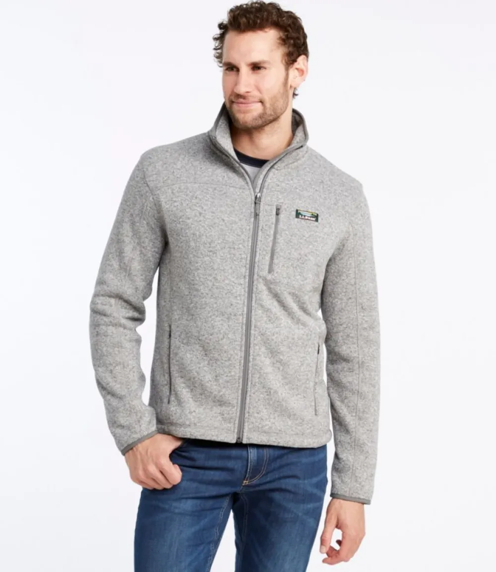 "Men's Sweater Fleece Full-Zip Jacket"-L.L.Bean Shop