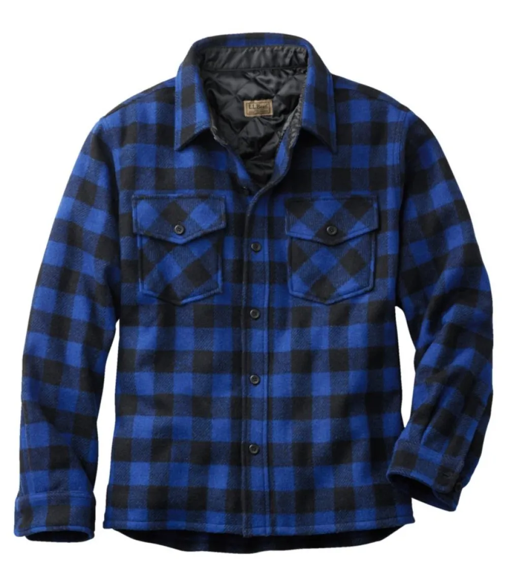 "Men's Maine Guide Shirt with PrimaLoft"-L.L.Bean Outlet