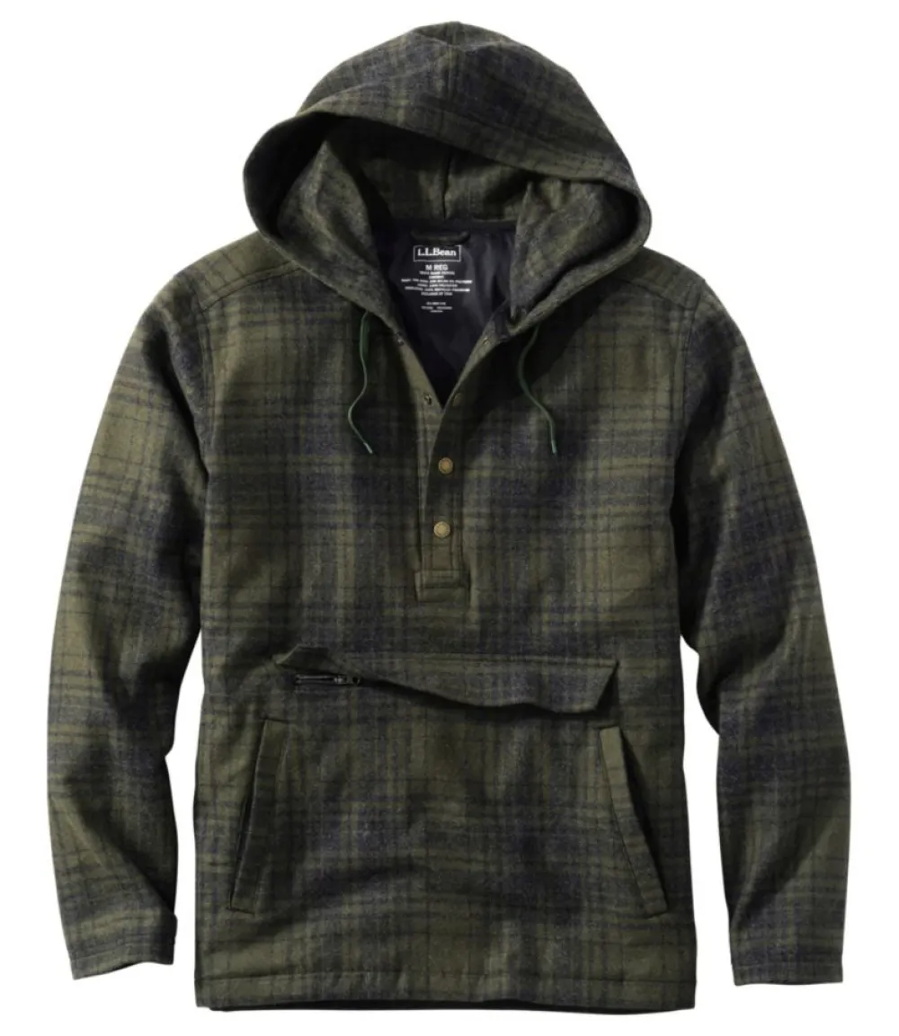 "Men's Maine Guide Wool Anorak"-L.L.Bean Fashion