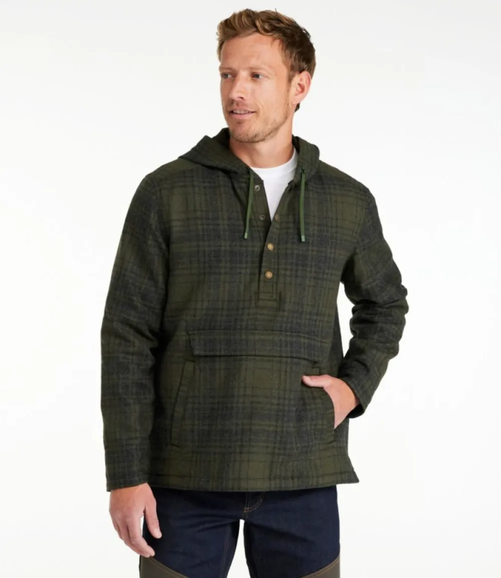 "Men's Maine Guide Wool Anorak"-L.L.Bean Fashion