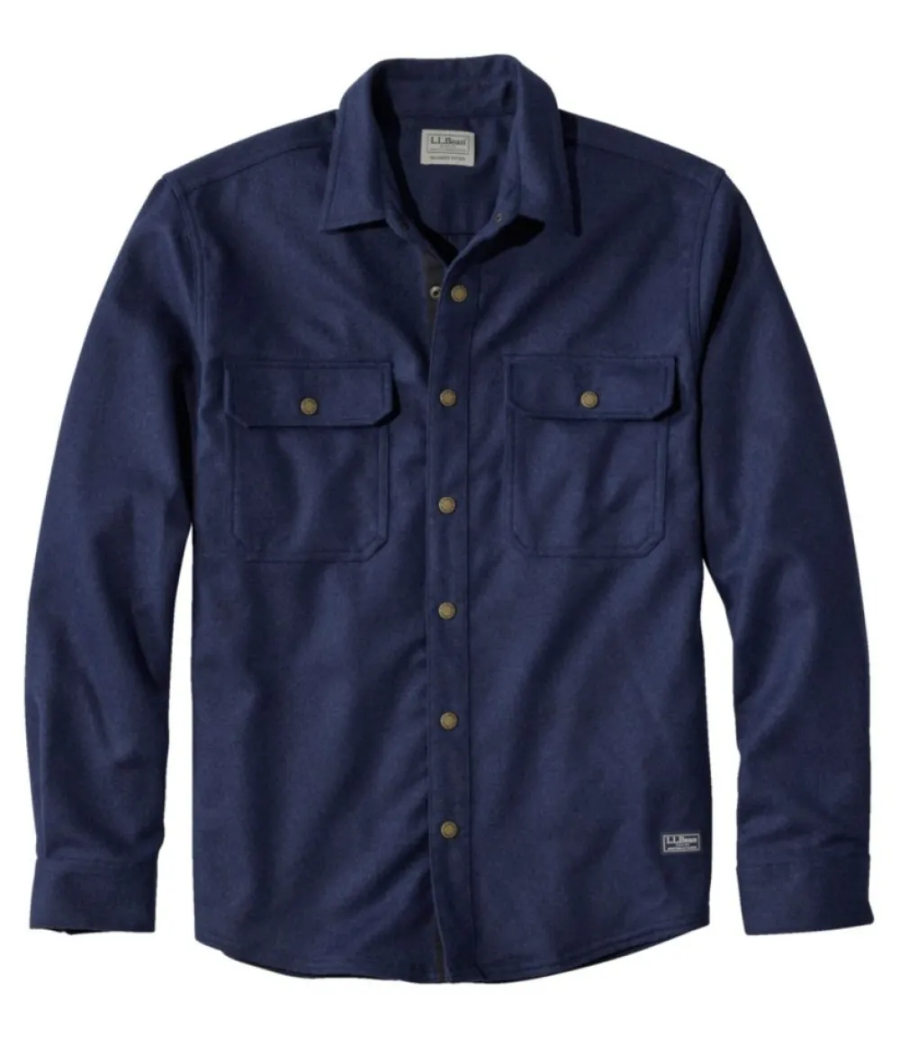 "Men's Maine Guide Wool Field Shirt"-L.L.Bean Fashion