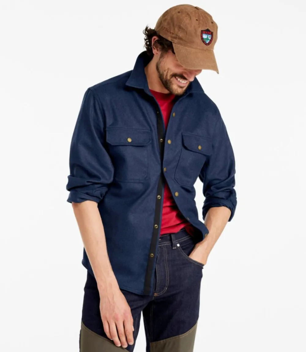 "Men's Maine Guide Wool Field Shirt"-L.L.Bean Fashion