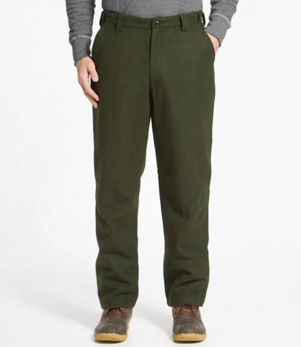 "Men's Maine Guide Wool Pants with PrimaLoft"-L.L.Bean Fashion