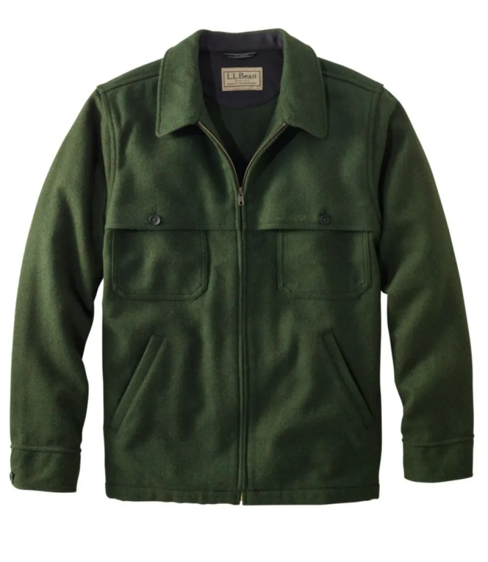 "Men's Maine Guide Zip-Front Jac-Shirt"-L.L.Bean Fashion