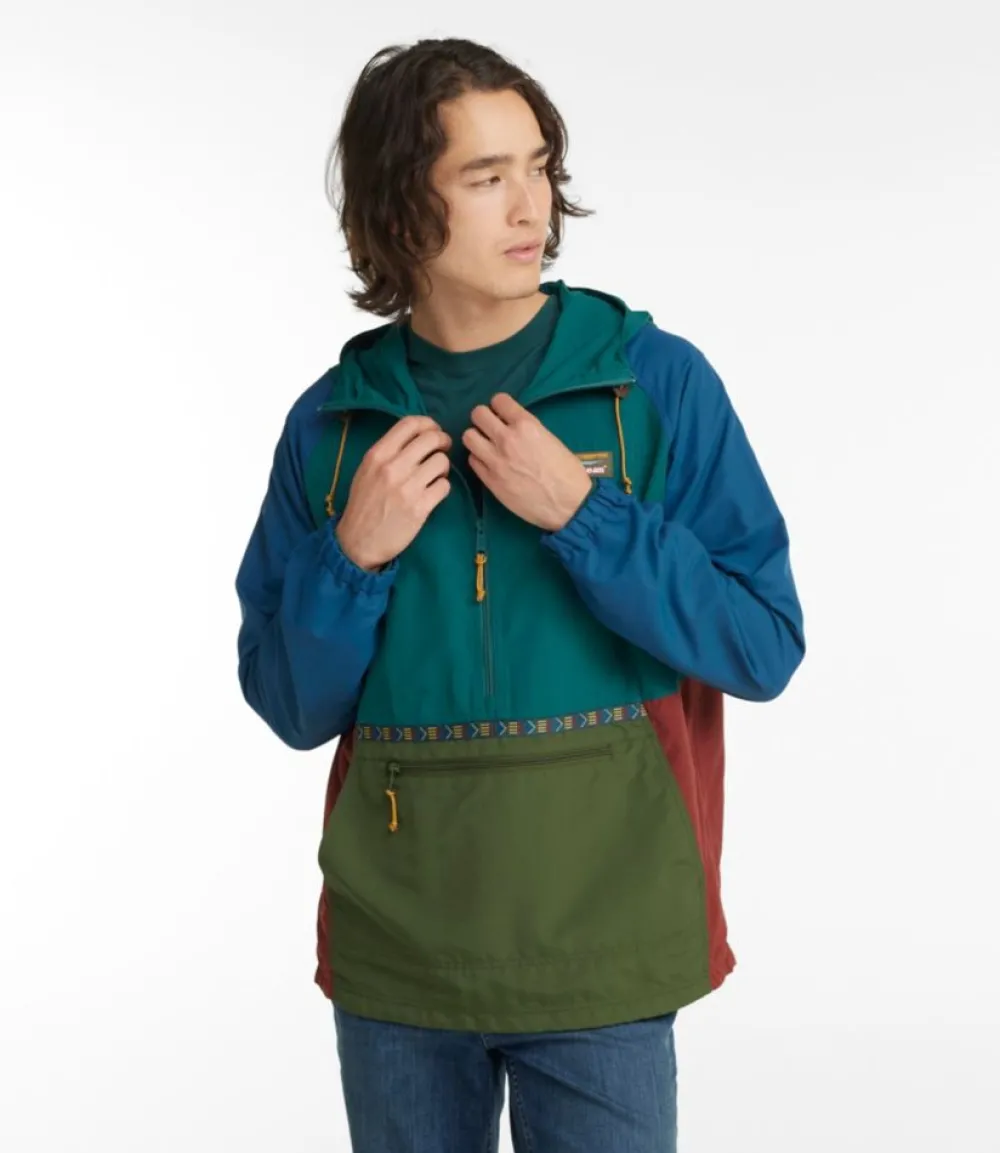 "Men's Mountain Classic Anorak, Multi-Color"-L.L.Bean Discount