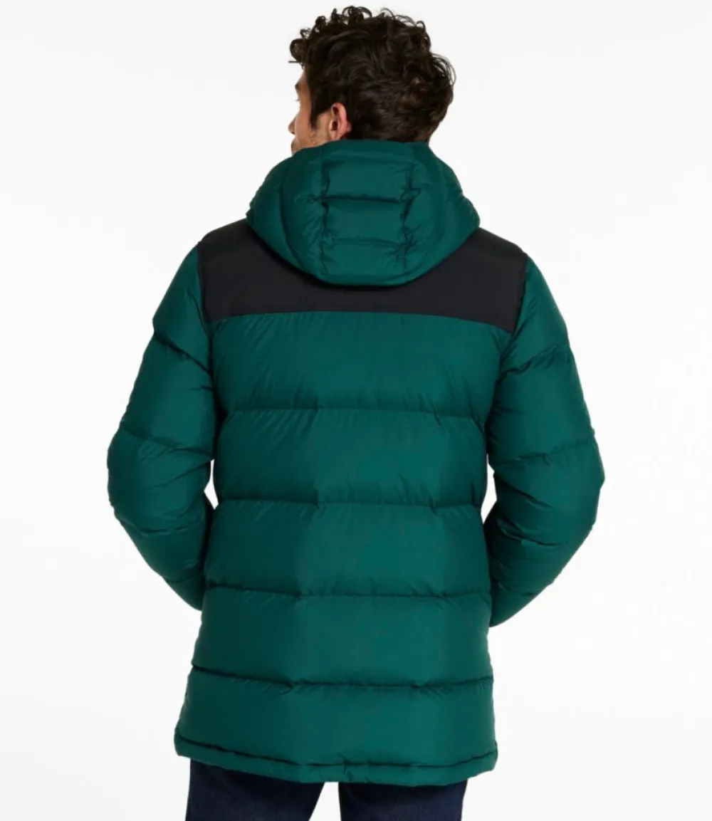 "Men's Mountain Classic Down Parka, Colorblock"-L.L.Bean Cheap