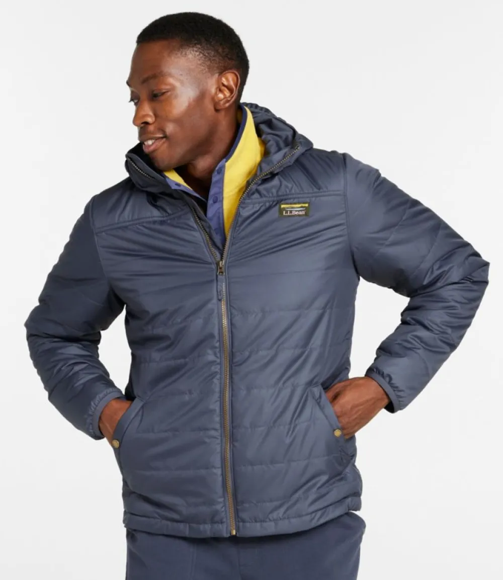 "Men's Mountain Classic Puffer Hooded Jacket"-L.L.Bean Hot